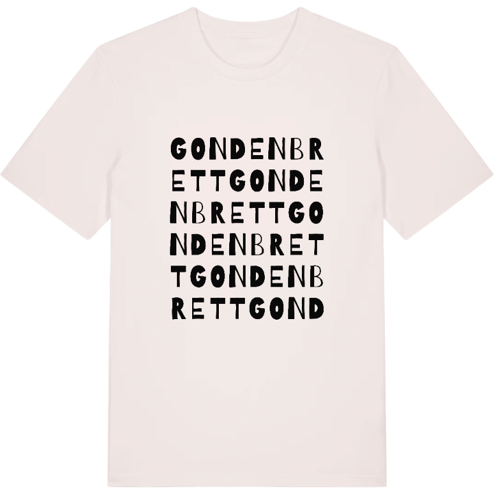 Gondenbrett wordplay t-shirt – t-shirt from PinShirt