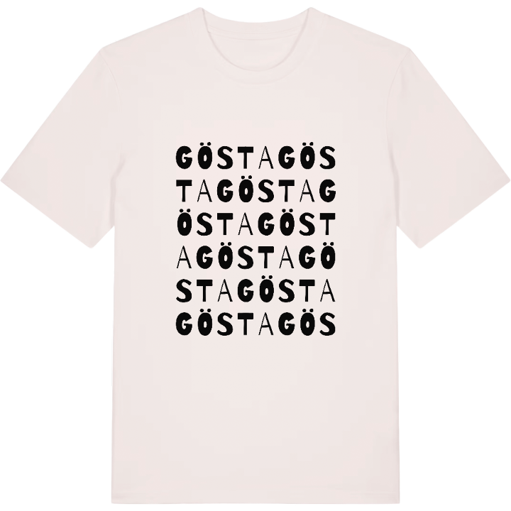 Gösta wordplay t-shirt – t-shirt from PinShirt