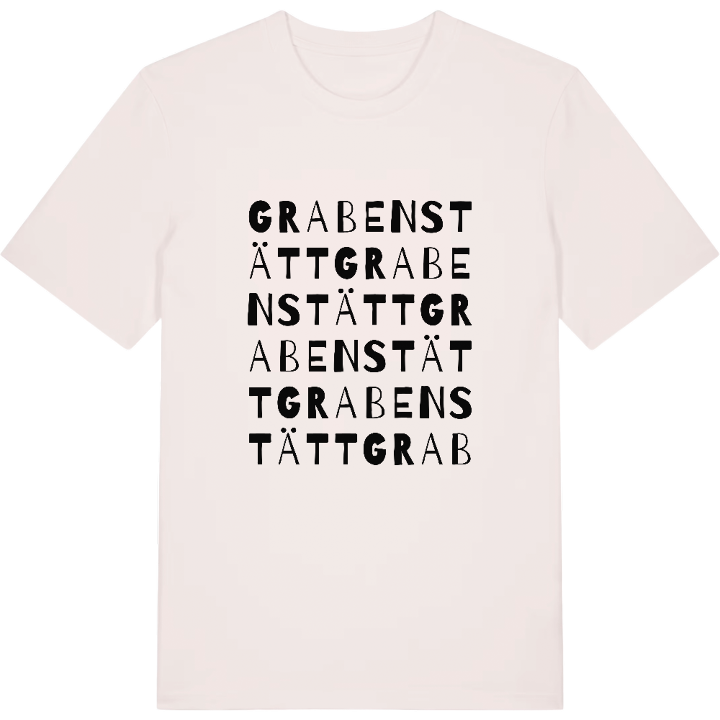 Grabenstätt wordplay t-shirt – t-shirt from PinShirt