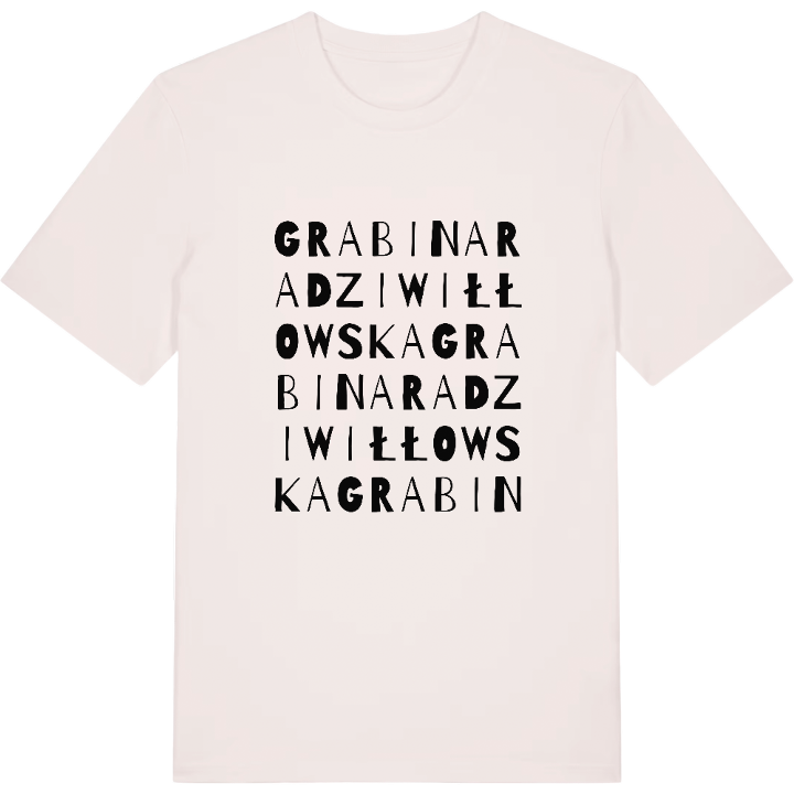 Grabina Radziwiłłowska wordplay t-shirt – t-shirt from PinShirt