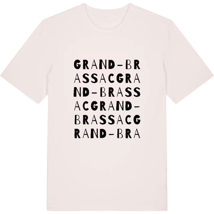 Grand-Brassac wordplay t-shirt – t-shirt from PinShirt
