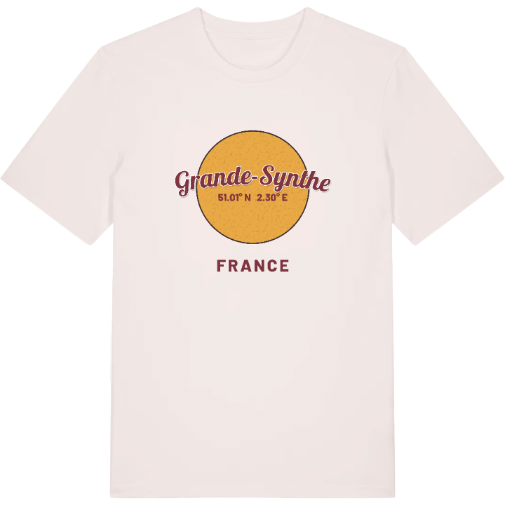 Grande-Synthe circle t-shirt – t-shirt from PinShirt