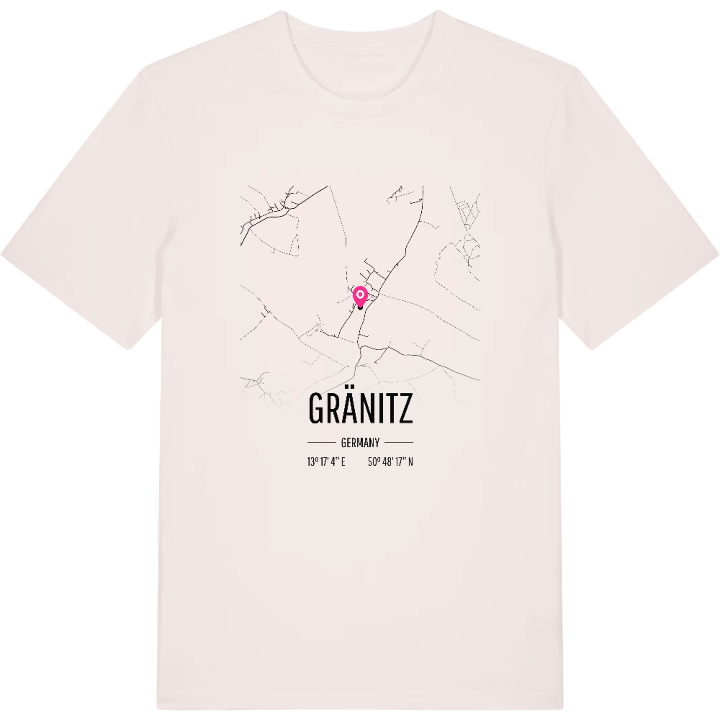 Gränitz map t-shirt – t-shirt from PinShirt