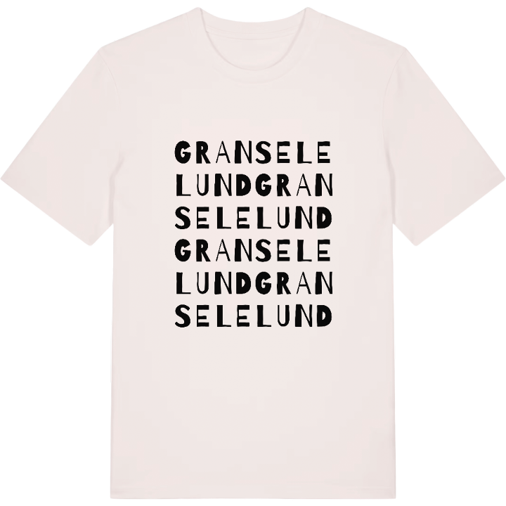 Granselelund wordplay t-shirt – t-shirt from PinShirt