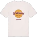 Gråsilla cirkel t-shirt