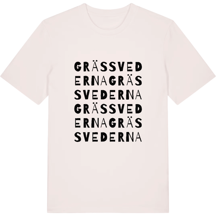 Grässvederna wordplay t-shirt – t-shirt from PinShirt
