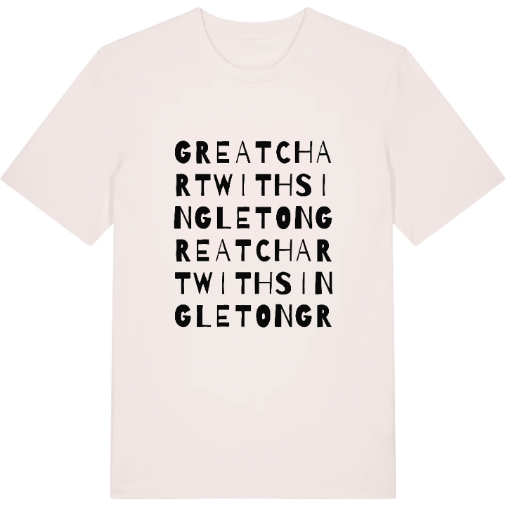 Great Chart with Singleton wordplay t-shirt – t-shirt from PinShirt