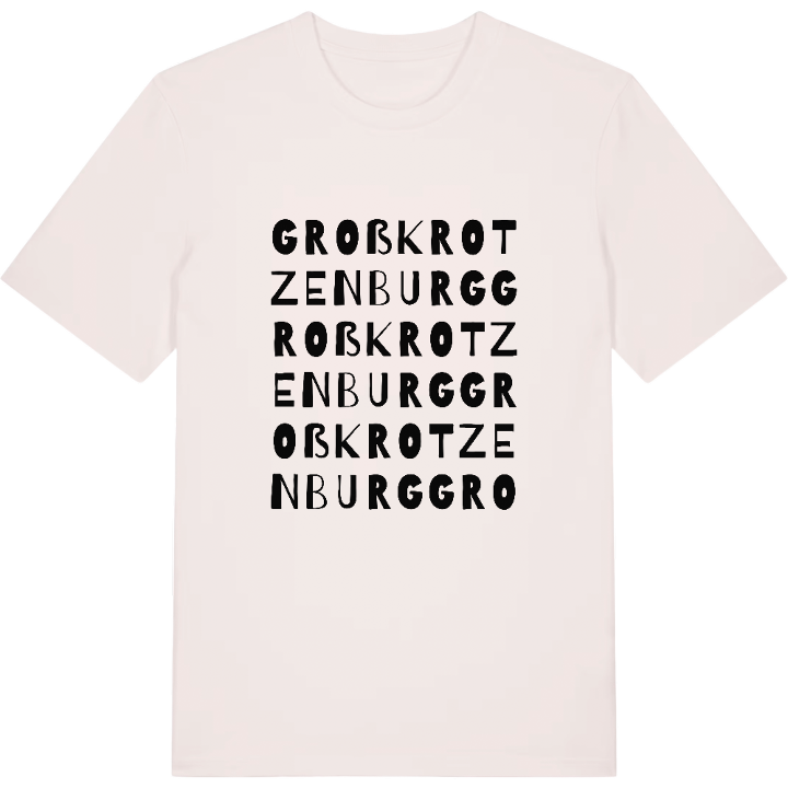 Großkrotzenburg wordplay t-shirt – t-shirt from PinShirt