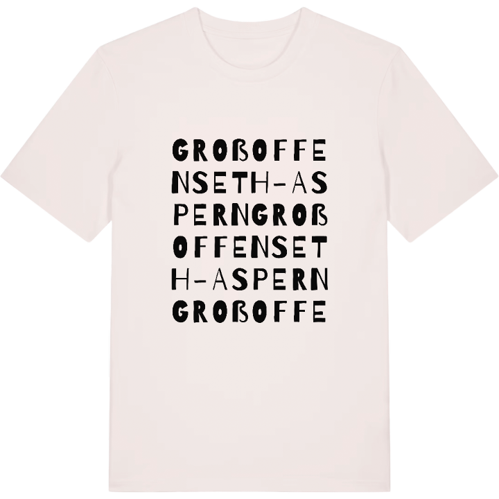 Groß Offenseth-Aspern wordplay t-shirt – t-shirt from PinShirt