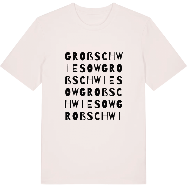 Groß Schwiesow wordplay t-shirt – t-shirt from PinShirt