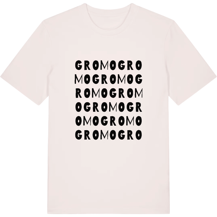 Gromo wordplay t-shirt – t-shirt from PinShirt