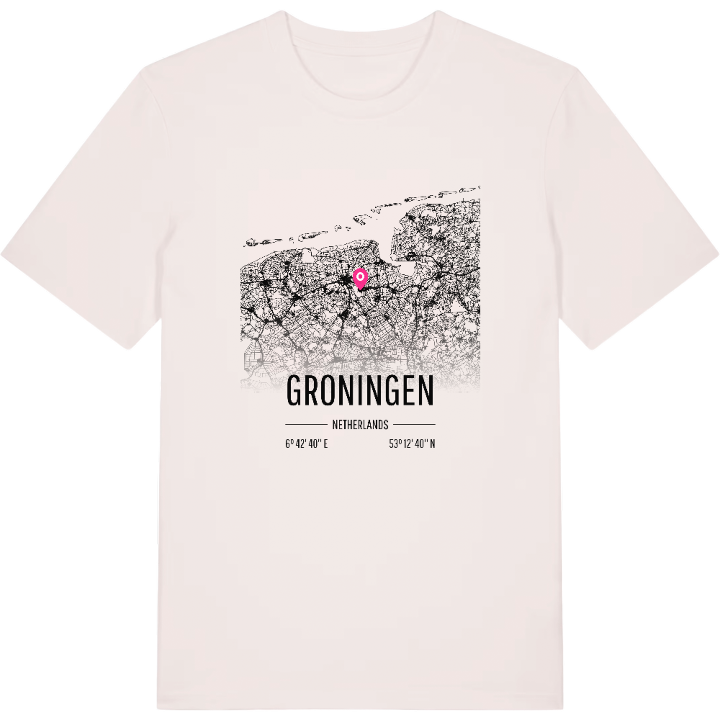 Groningen map t-shirt – t-shirt from PinShirt