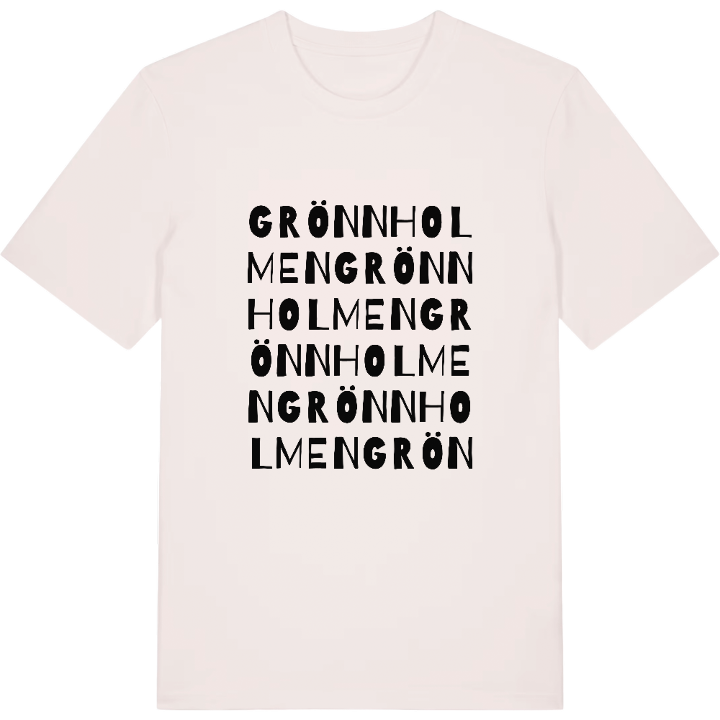 Grönnholmen wordplay t-shirt – t-shirt from PinShirt