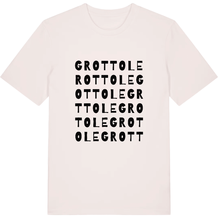 Grottole wordplay t-shirt – t-shirt from PinShirt