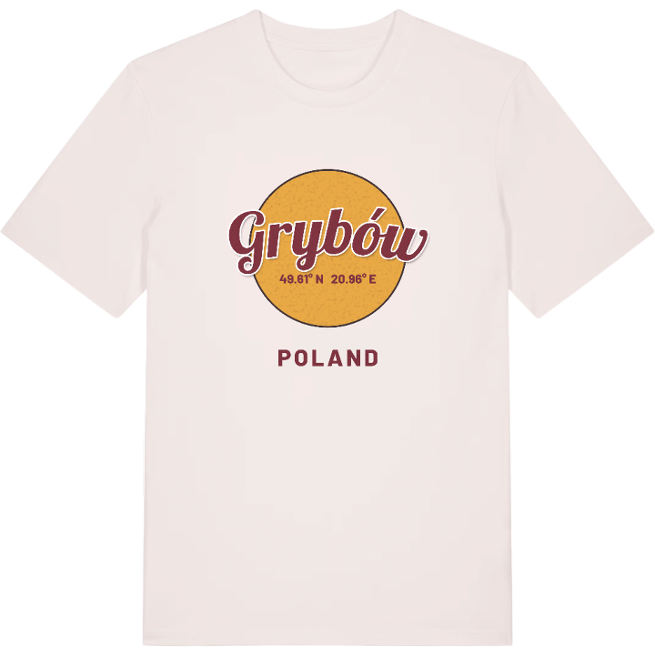 Grybów circle t-shirt – t-shirt from PinShirt