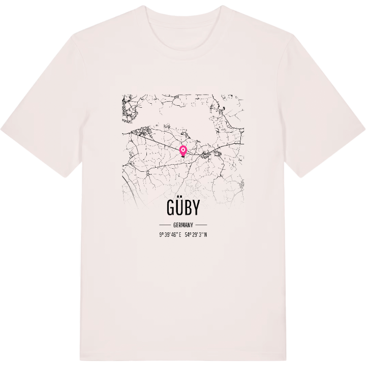 Güby map t-shirt – t-shirt from PinShirt