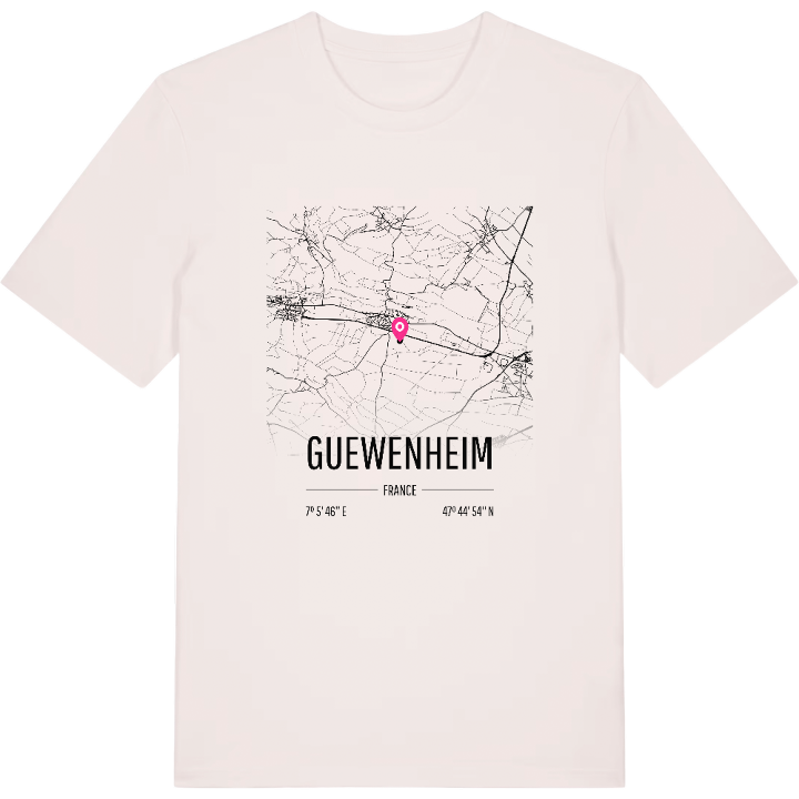 Guewenheim map t-shirt – t-shirt from PinShirt