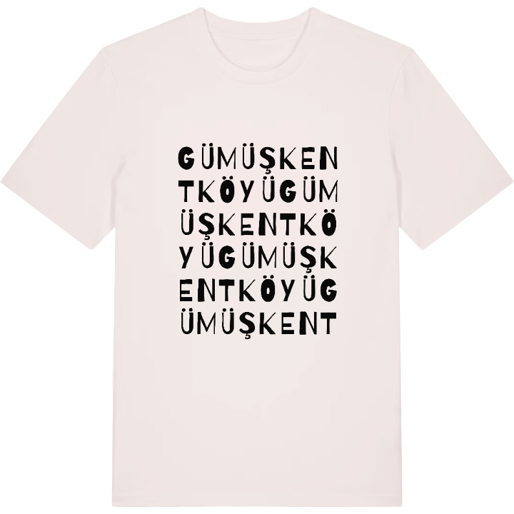 Gümüşkent Köyü wordplay t-shirt – t-shirt from PinShirt