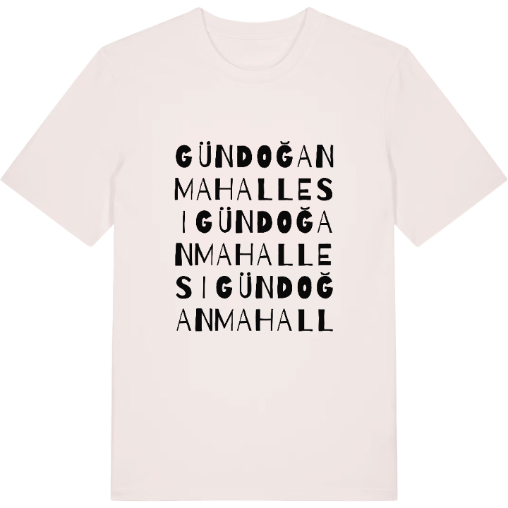 Gündoğan Mahallesi wordplay t-shirt – t-shirt from PinShirt