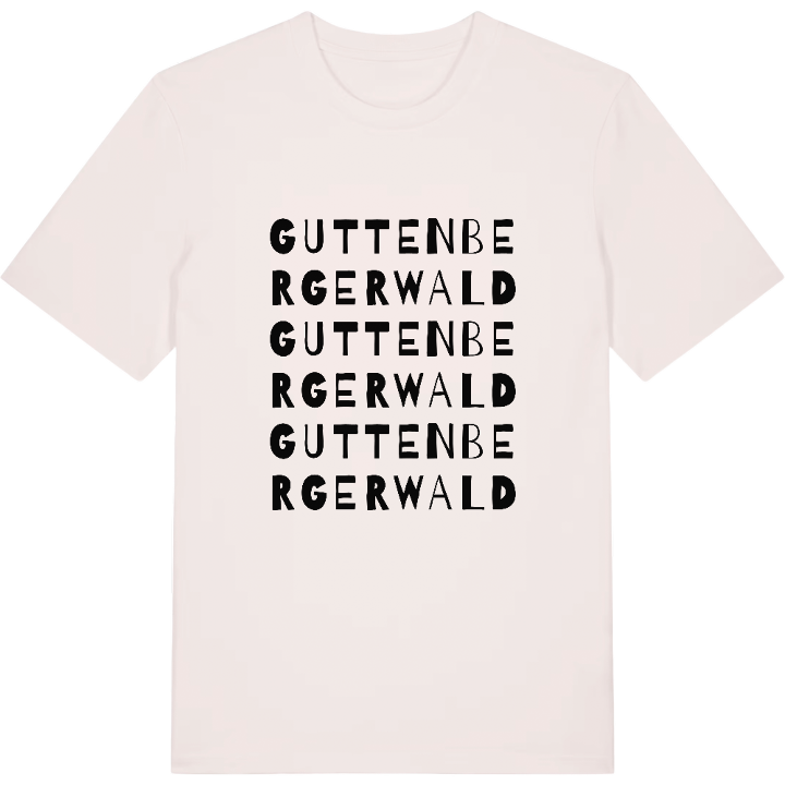 Guttenberger Wald wordplay t-shirt – t-shirt from PinShirt