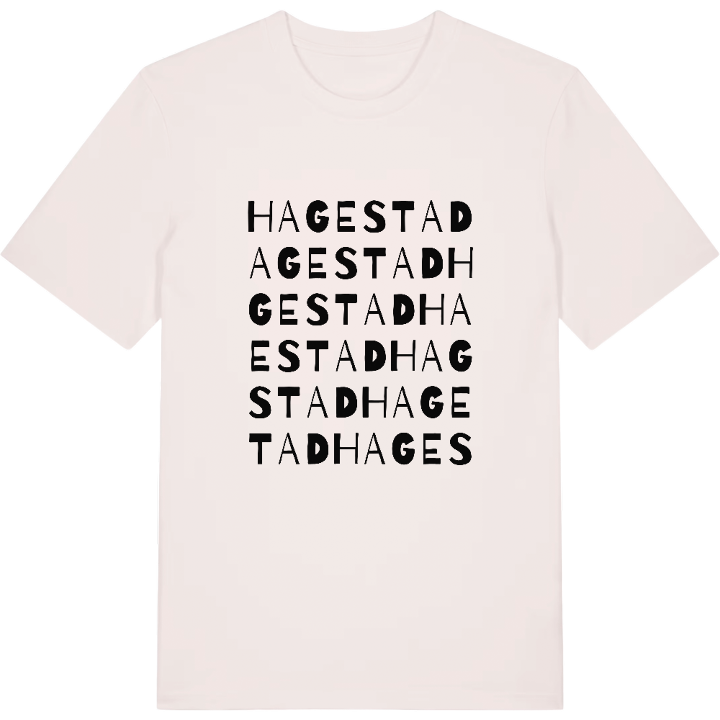 Hagestad wordplay t-shirt – t-shirt from PinShirt