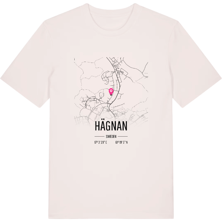 Hägnan map t-shirt – t-shirt from PinShirt