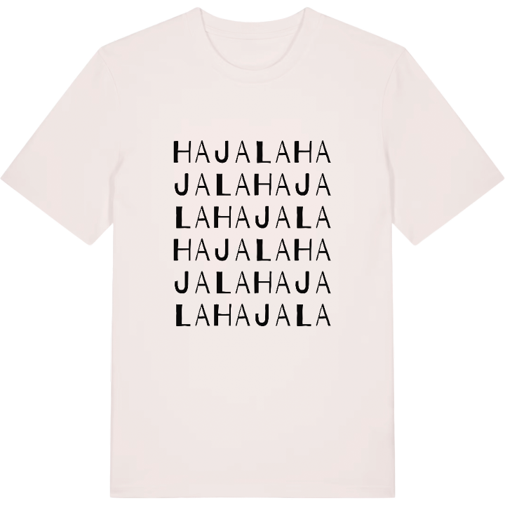 Hajala wordplay t-shirt – t-shirt from PinShirt