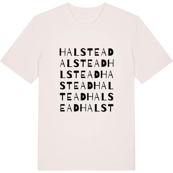 Halstead wordplay t-shirt – t-shirt from PinShirt