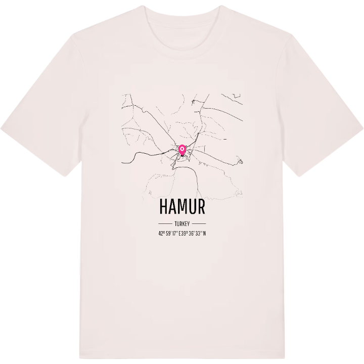 Hamur map t-shirt – t-shirt from PinShirt
