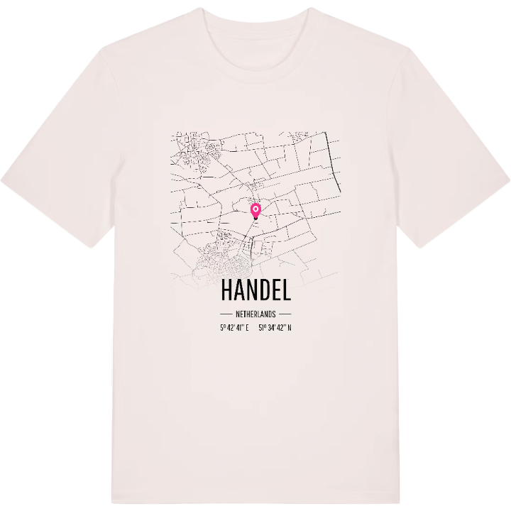 Handel map t-shirt – t-shirt from PinShirt