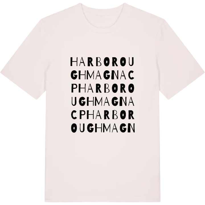 Harborough Magna CP wordplay t-shirt – t-shirt from PinShirt