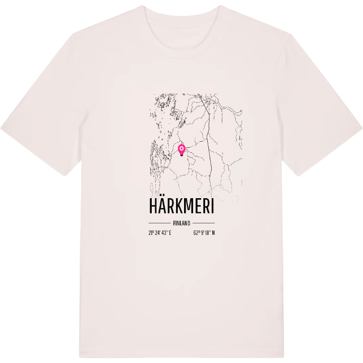 Härkmeri map t-shirt – t-shirt from PinShirt