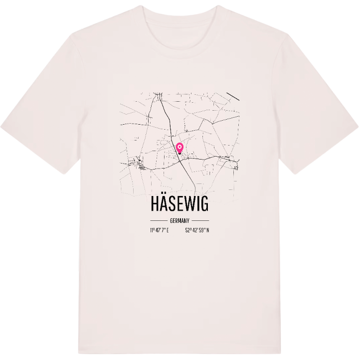 Häsewig map t-shirt – t-shirt from PinShirt
