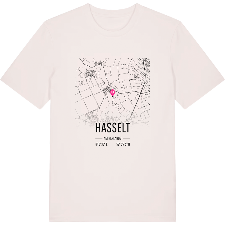Hasselt map t-shirt – t-shirt from PinShirt