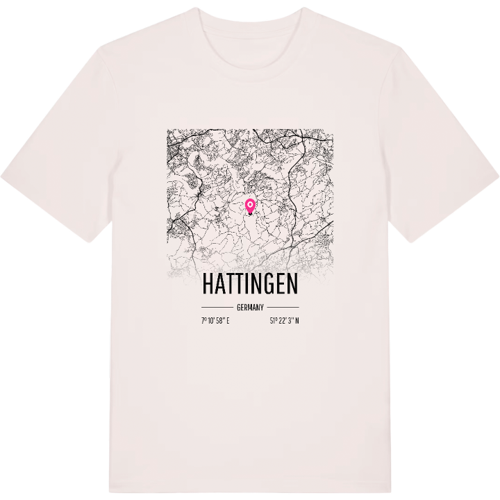 Hattingen map t-shirt – t-shirt from PinShirt