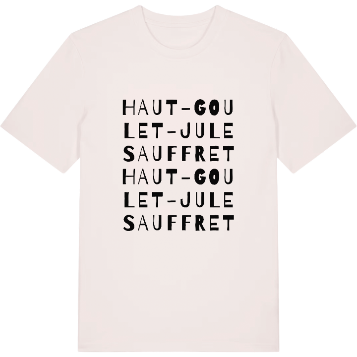 Haut-Goulet - Jules Auffret wordplay t-shirt – t-shirt from PinShirt