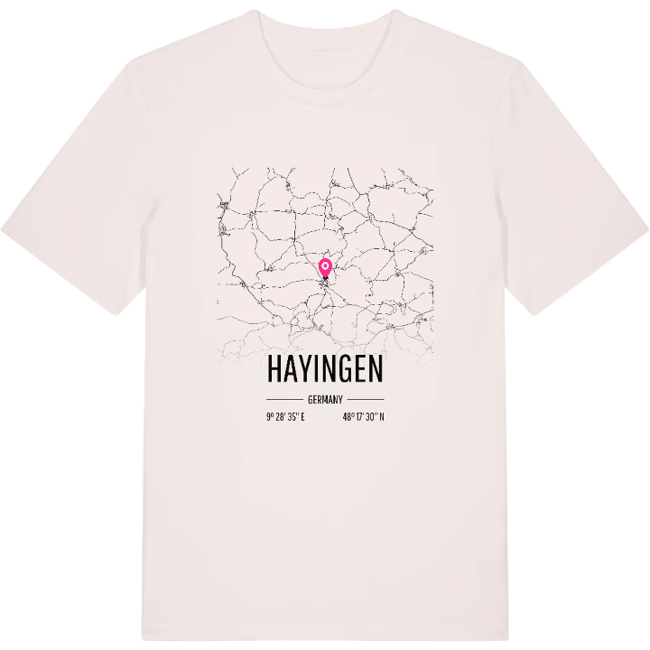 Hayingen map t-shirt – t-shirt from PinShirt