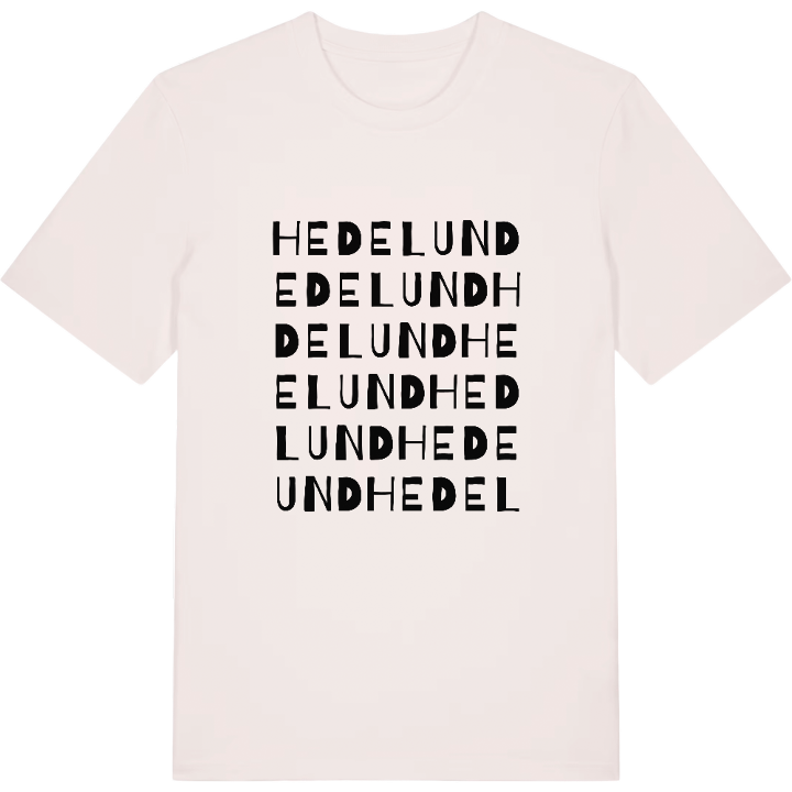 Hedelund wordplay t-shirt – t-shirt from PinShirt