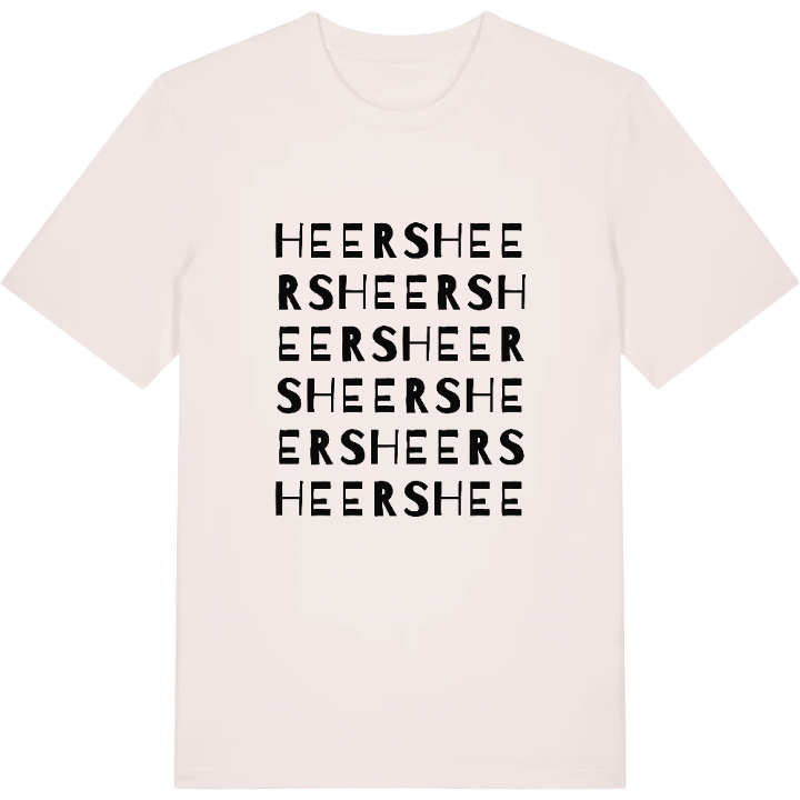 Heers wordplay t-shirt – t-shirt from PinShirt