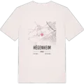 Hégenheim map t-shirt