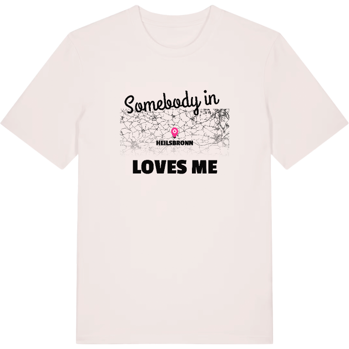 Someone in Heilsbronn loves me t-shirt – t-shirt from PinShirt