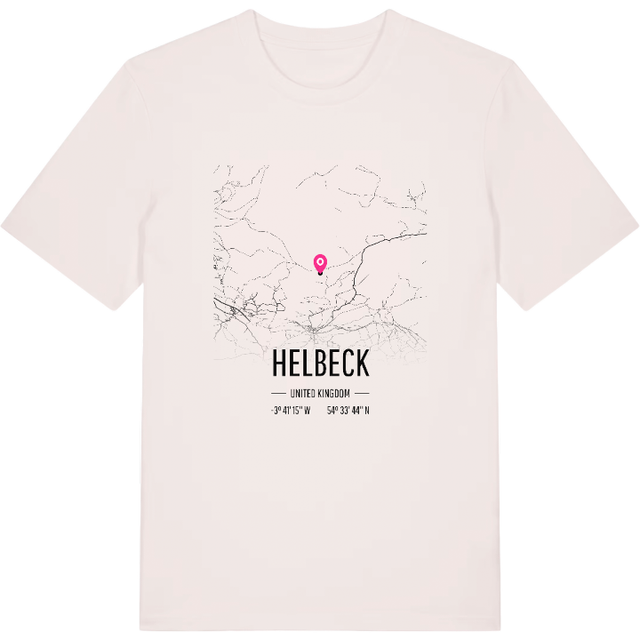 Helbeck map t-shirt – t-shirt from PinShirt