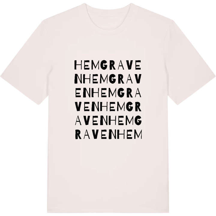 Hemgraven wordplay t-shirt – t-shirt from PinShirt
