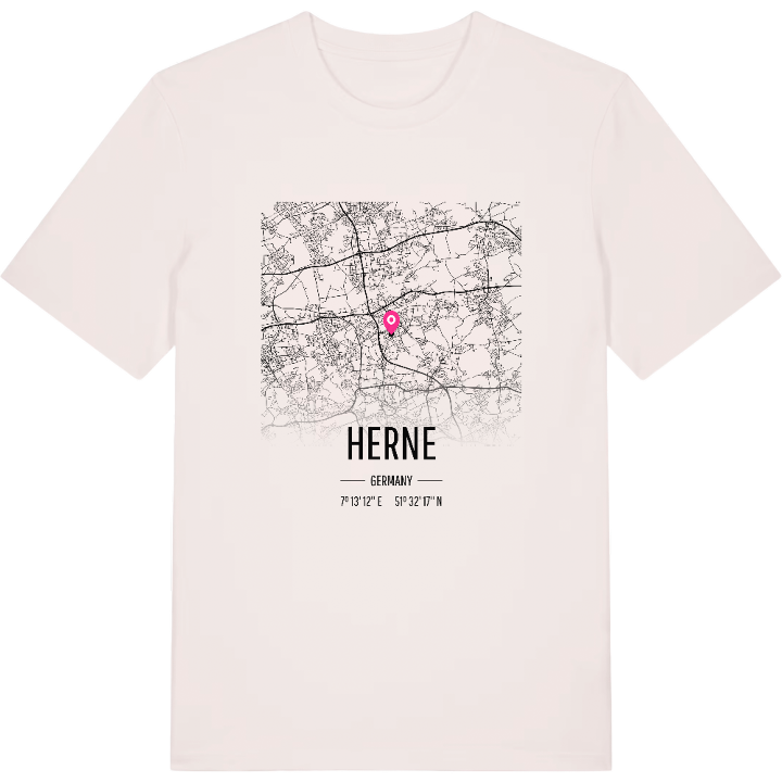 Herne map t-shirt – t-shirt from PinShirt