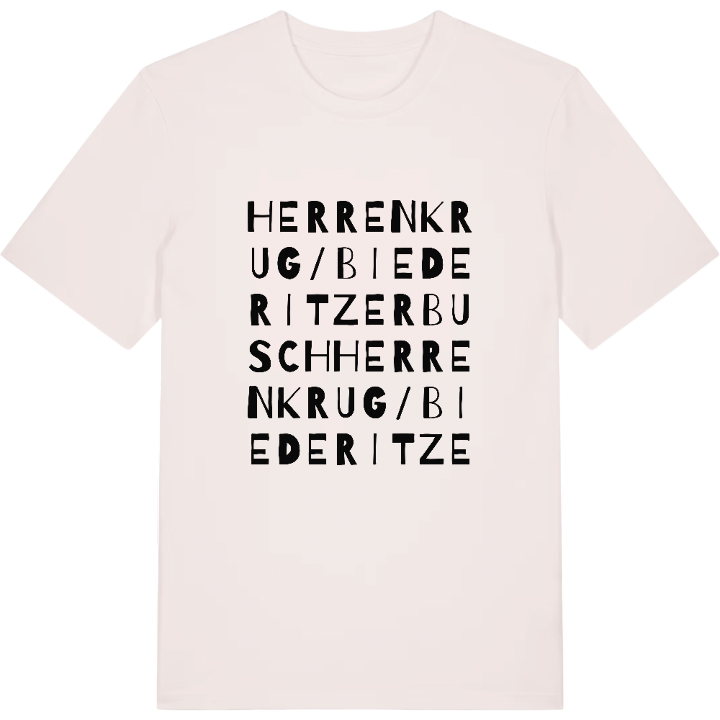 Herrenkrug/Biederitzer Busch wordplay t-shirt – t-shirt from PinShirt