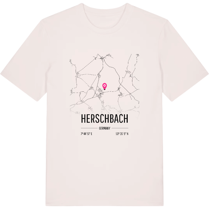 Herschbach map t-shirt – t-shirt from PinShirt