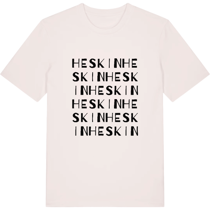 Heskin wordplay t-shirt – t-shirt from PinShirt