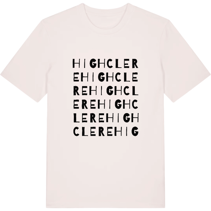 Highclere wordplay t-shirt – t-shirt from PinShirt