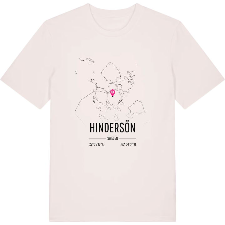 Hindersön map t-shirt – t-shirt from PinShirt