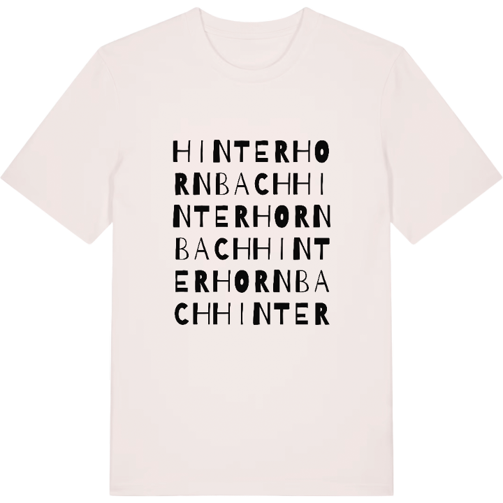 Hinterhornbach wordplay t-shirt – t-shirt from PinShirt